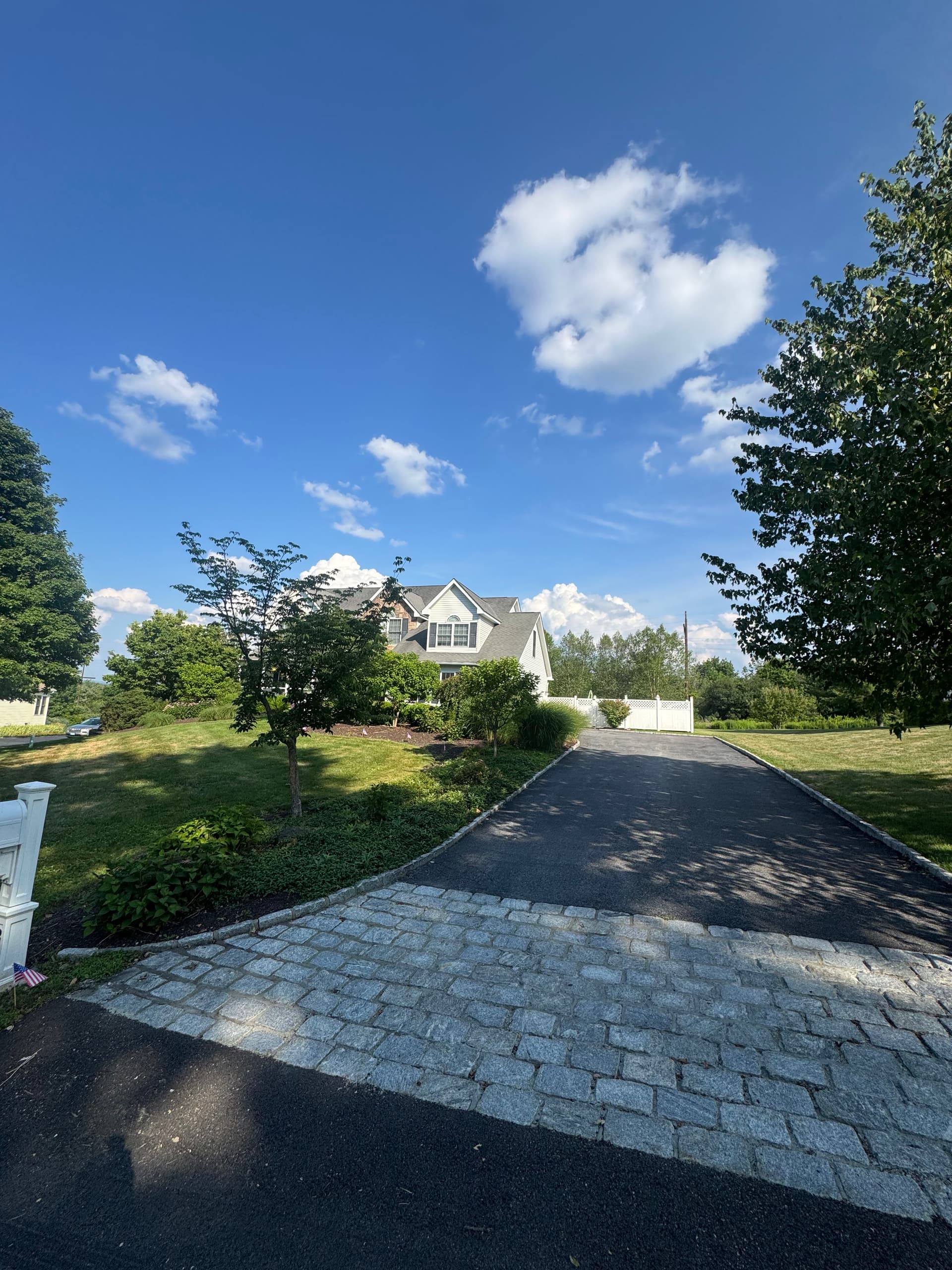 Gallery photos for Natural Stone Steps, Belgium Block Edges and Bluestone Patios That Last: Image #1