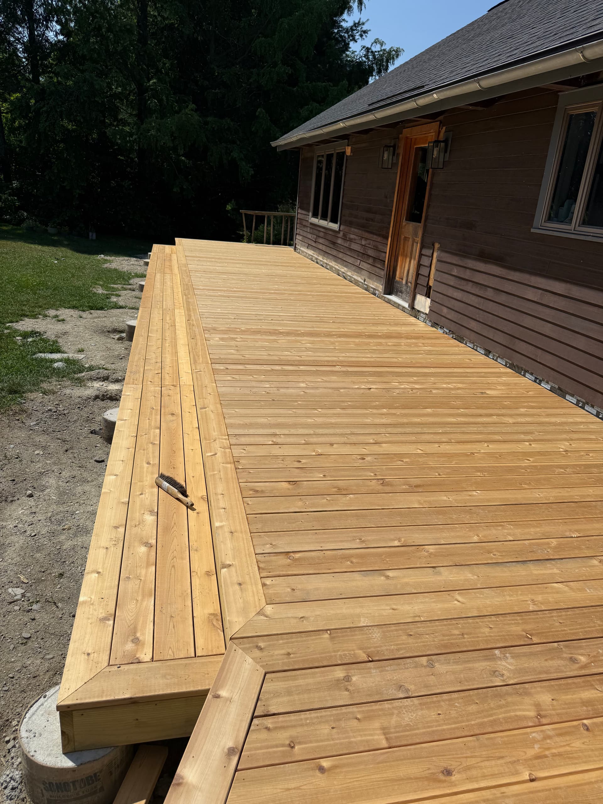 Gallery photos for Custom Outdoor Spaces Built with Tigerdeck and Walnut Railing: Image #5