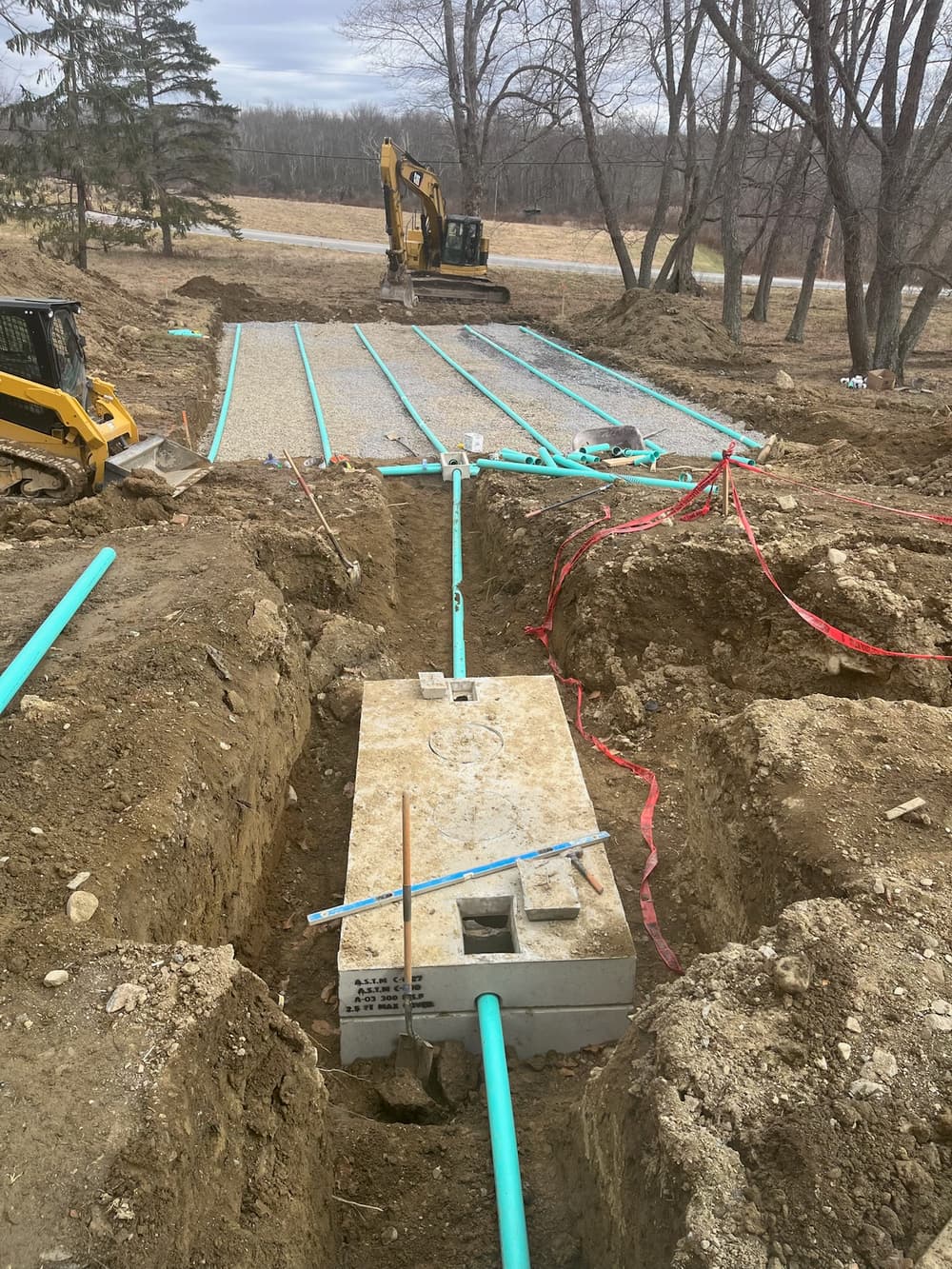 New Septic System Installation in Millbrook NY image